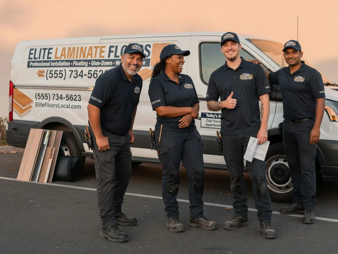 Laminate flooring installation company in Zoar, OH